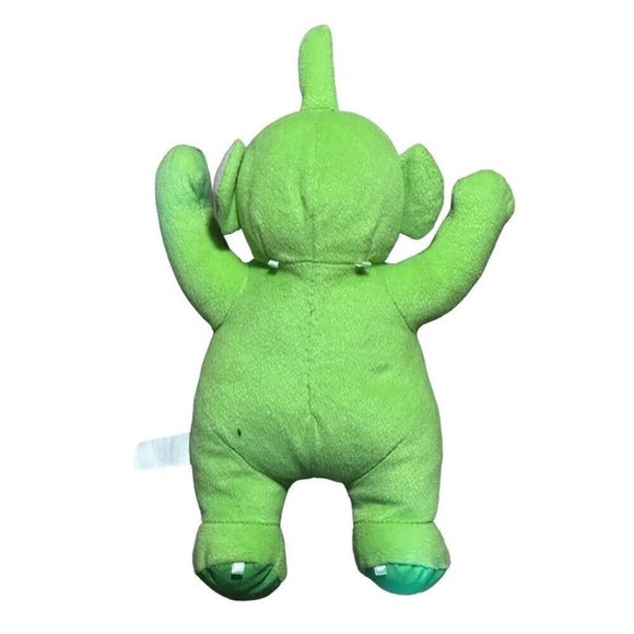 Teletubbies Dipsy green plush stuffed animal toy 11" 2003 Elephant Hologram - Picture 2 of 4